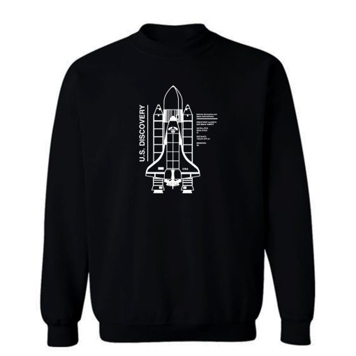 Rocket Nasa Usa Sweatshirt