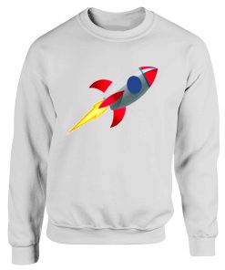 Rocket Science Cartoon Retro Sweatshirt