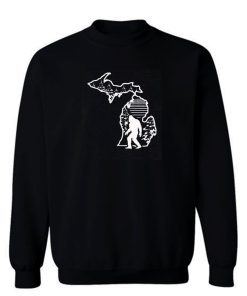 Sasquatch Big Foot Michigan Sweatshirt