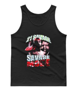 Savage Mode 21 Savage Rap Hip Hop Tank Top