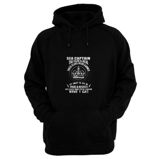 Sea Captain The Pain Is Real Pride Vintage Hoodie