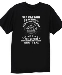 Sea Captain The Pain Is Real Pride Vintage T Shirt