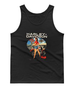 Sexy Girl Harley Davidson Tank Top