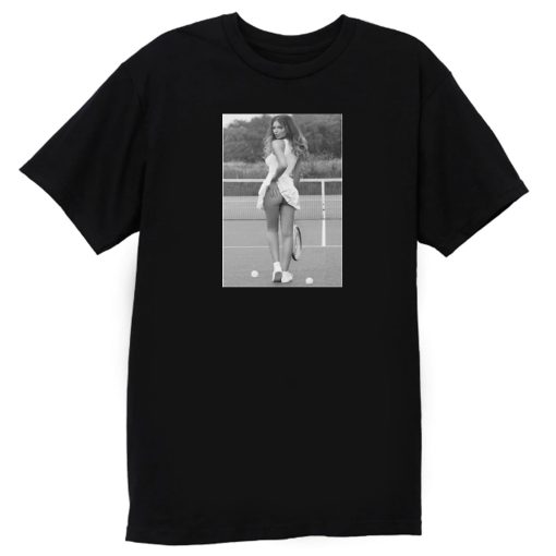 Sexy Girl Tennis Player Sports T Shirt
