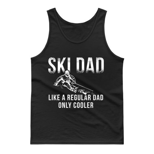 Ski Jumping Dad Skier Dad Tank Top