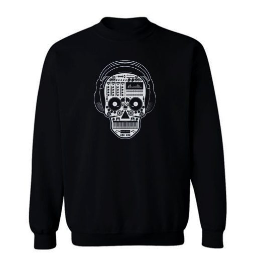 Skull Dj Sweatshirt