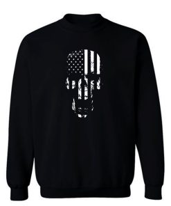Skull Flag American Sweatshirt
