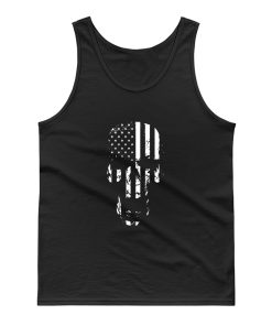 Skull Flag American Tank Top