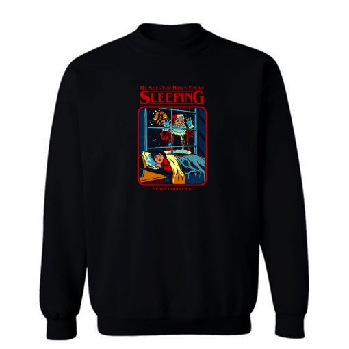 Sleeping Merry Christmas Sweatshirt