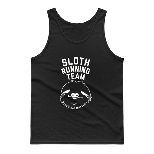 Sloth Running Team Tank Top