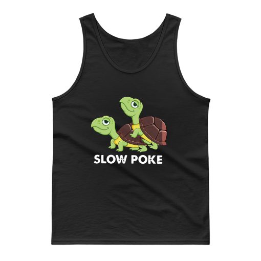Slow Poke Turtles Tank Top