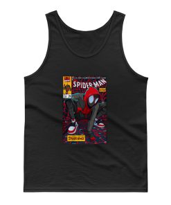 Spiderman portrait spiderverse Tank Top