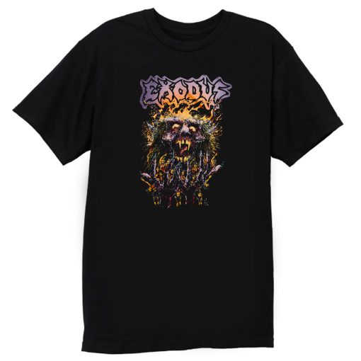 Splatter Head Exodus Band T Shirt