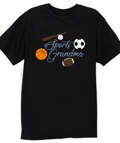 Sports Grandma Baseball Basketball Football Lover T Shirt