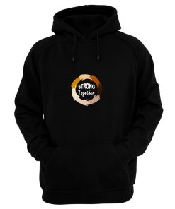 Strong Together All Lives Matter Funny Hands Graphic Hoodie