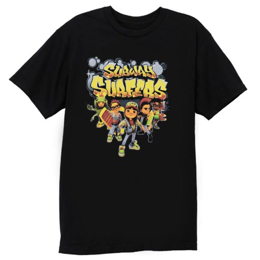 Subway Surfers Street Boys Characters Funny T Shirt