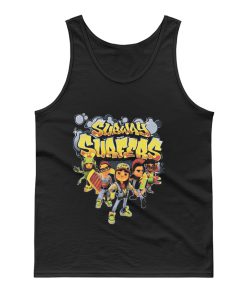 Subway Surfers Street Boys Characters Funny Tank Top