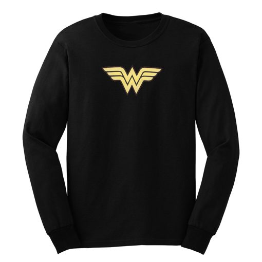 Super Hero Girl Logo Wonder Women Long Sleeve