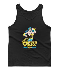 Super Hero Girl Retro Wonder Woman Tank Top