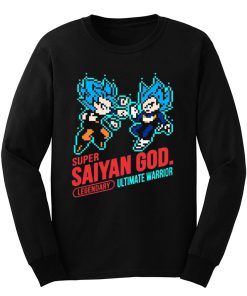Super Saiyan God Dragon Ball Vintage Long Sleeve