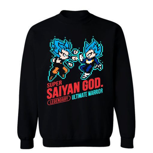 Super Saiyan God Dragon Ball Vintage Sweatshirt