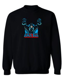 Superhero Comic Retro Black Bolt Sweatshirt