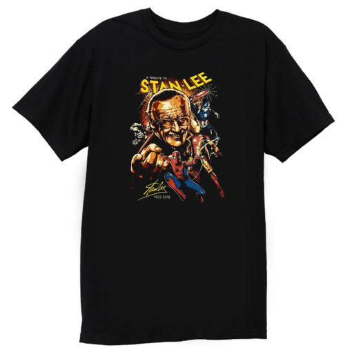 Superhero Stan Lee T Shirt