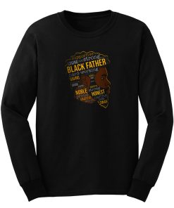 Supportive Loving Black Father Long Sleeve