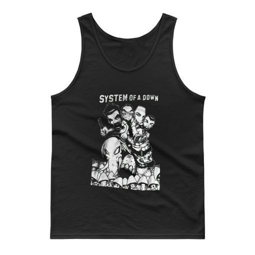 System Of A down Hard Rock Band Tank Top