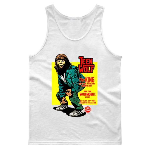 Teen Wolf 80s Cult Classic Tank Top