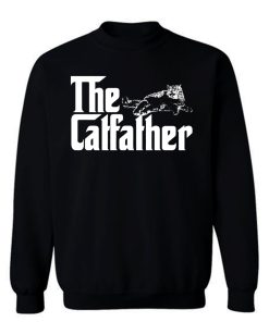 The Catfather Funny Cat Lover Sweatshirt