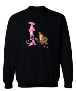 The Pink Panther Cartoon Sweatshirt