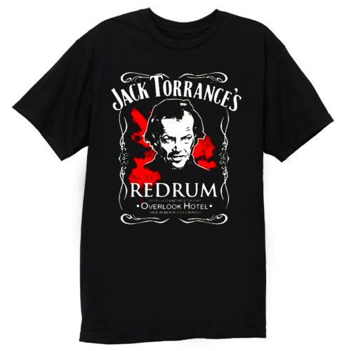 The Shining Jack Torrances Redrum Stephen King Kubrick Horror Movie Classic T Shirt