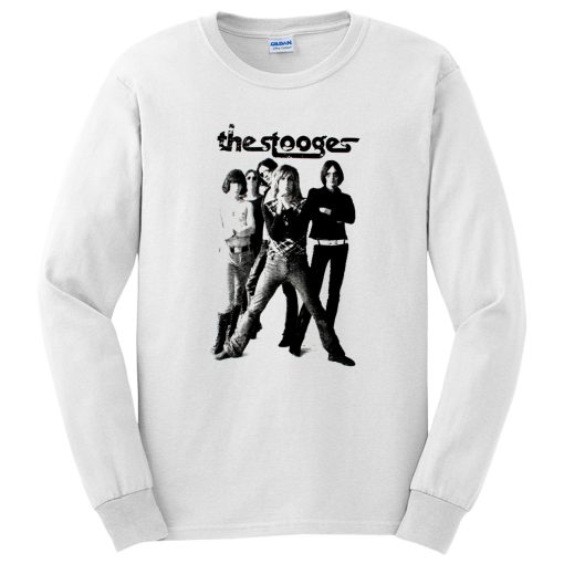 The Stooges Iggy Pop Proto Punk Rock Band Tom Petty Minuteman Long Sleeve