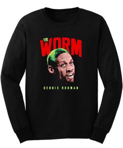 The Worm Dennis Rodman Chicago Basketball Long Sleeve