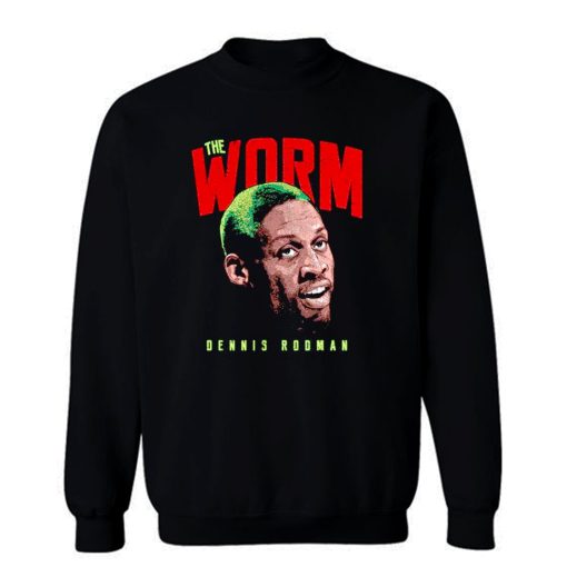 The Worm Dennis Rodman Chicago Basketball Sweatshirt