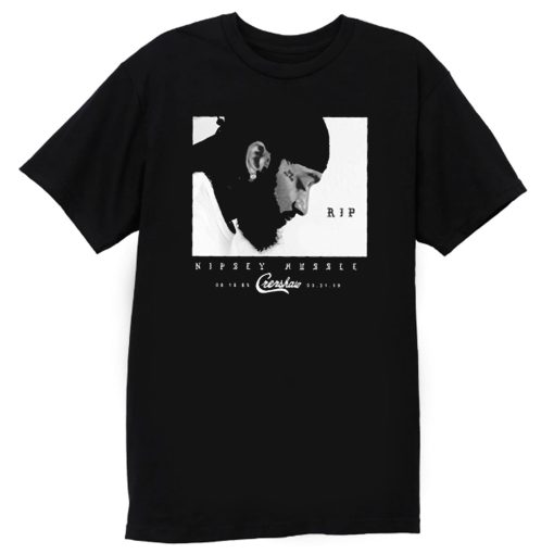 Tribute To Nipsey Hussle Rapper T Shirt