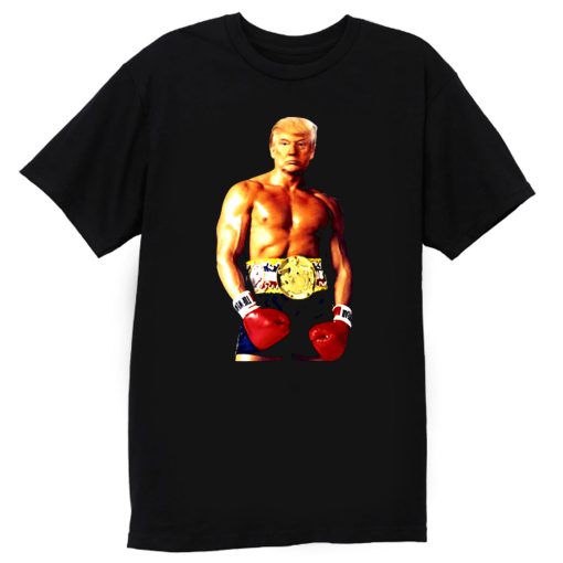 Trump Rocky Funny Meme Boxing T Shirt