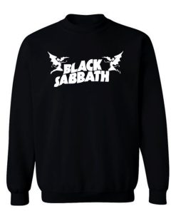 Two Demon Black Sabbath Metal Band Sweatshirt