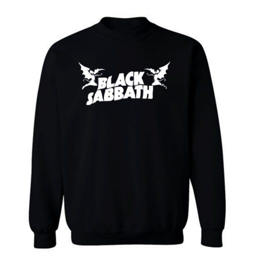 Two Demon Black Sabbath Metal Band Sweatshirt