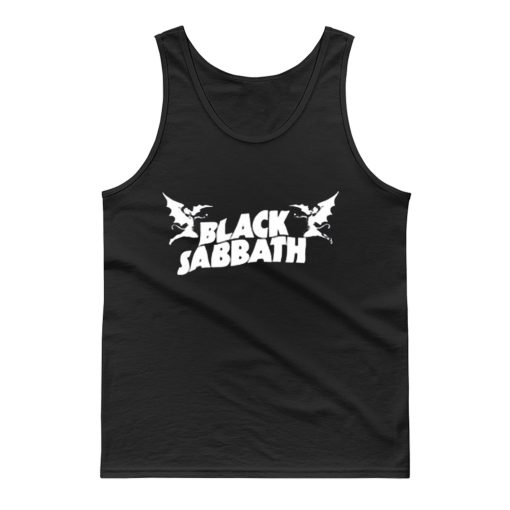 Two Demon Black Sabbath Metal Band Tank Top