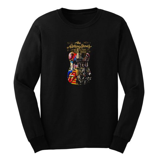USA The Rolling 2019 Stones No Filter Guitar Tour Long Sleeve