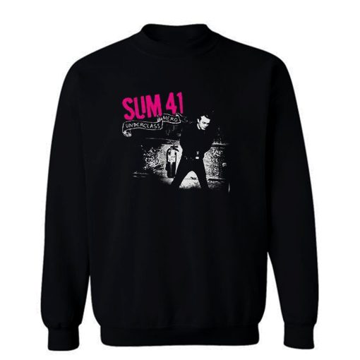 Underclass Hero Sum 41 Punk Rock Band Sweatshirt