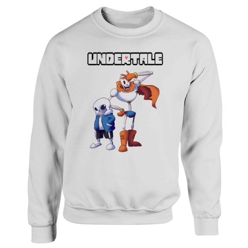 Undertale Sans And Papyrus Skeleton Brother Video Game Sweatshirt