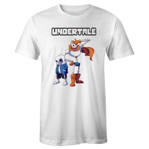 Undertale Sans And Papyrus Skeleton Brother Video Game T Shirt