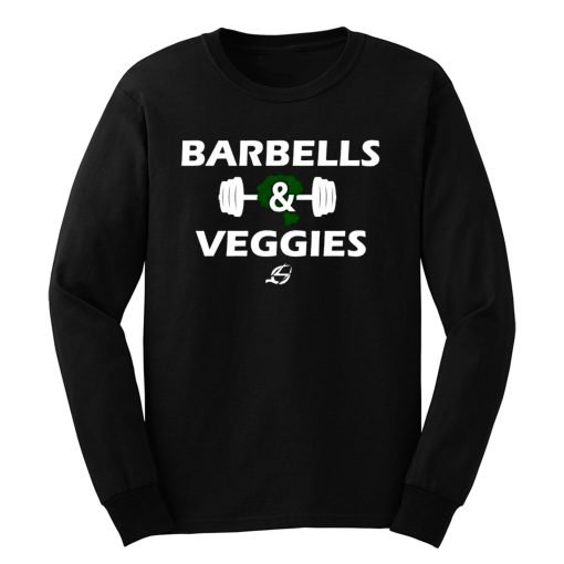 Vegan Barbells And Veggies Long Sleeve