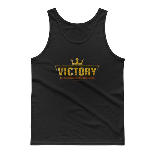Victory Motorcycle Logo Vintage Tank Top