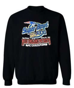 Vintage 1997 Super Bowl New England Sweatshirt