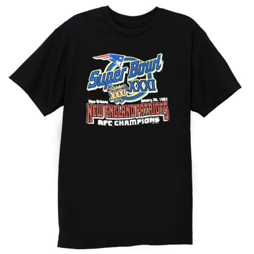 Vintage 1997 Super Bowl New England T Shirt
