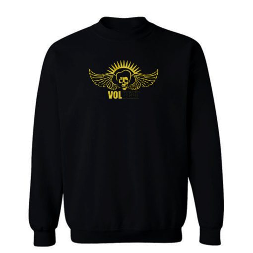 Volbeat Angelic Skull Logo Sweatshirt